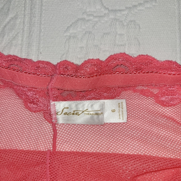 Secret Treasures lacy cheeky boyshort panties - Picture 5 of 6